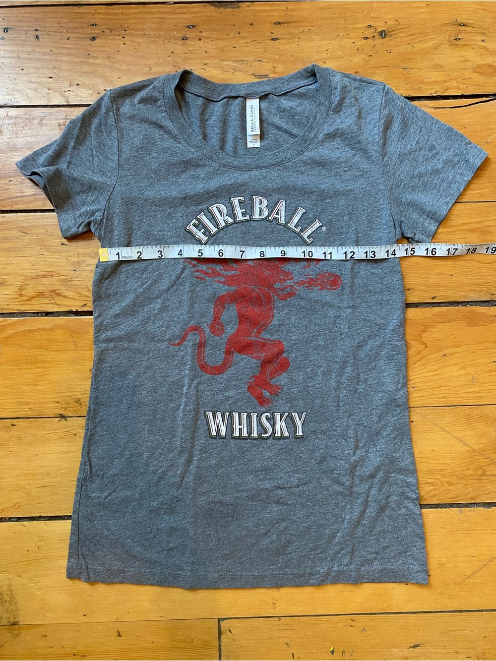 Women’s FIREBALL Whiskey fitted t-shirt
